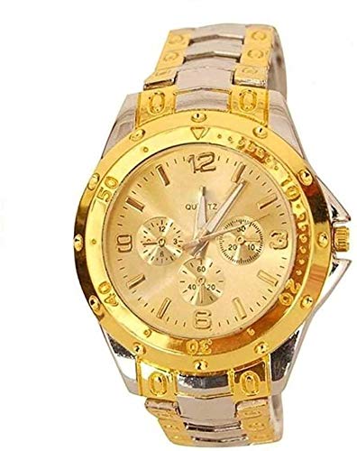 veer Golden Silver Analog Watch for Men Analog Watch - for Men