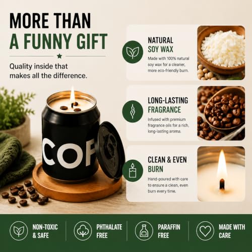 Coffee Scented Candle DROPS TO - image 4