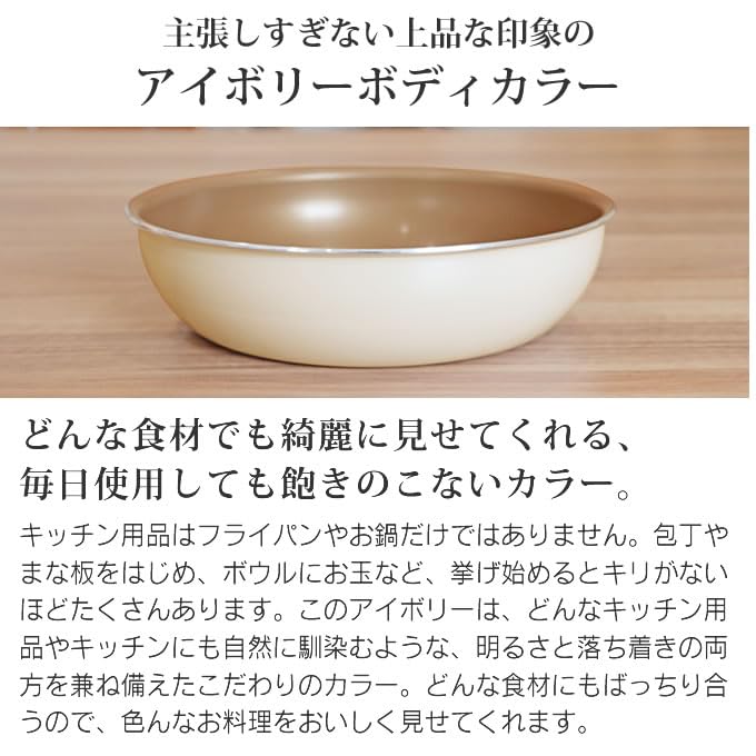 Amazon.co.jp: エクリティ限定モデル フライパン 着脱式 evercook