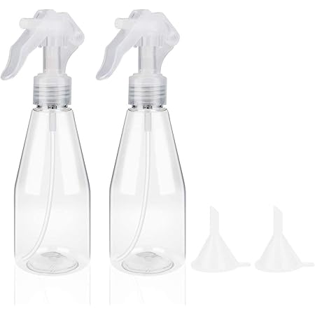 Enslz Bottiglie di profumo in vetro ricaricabili da 50 ml da viaggio vuote atomizzatore profumo spray con imbuti (oro