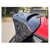 aleron jcw Herramientas profesionales: el alerón trasero proporciona un mejor rendimiento aerodinámico, reduce la resistencia, mejora la eficiencia del combustible, fortalece la carga aerodinámica, la tracción y la estabilidad. El estilo de fibra de carbono aumenta el aspecto aerodinámico del coche, más fresco, elegante y agresivo.