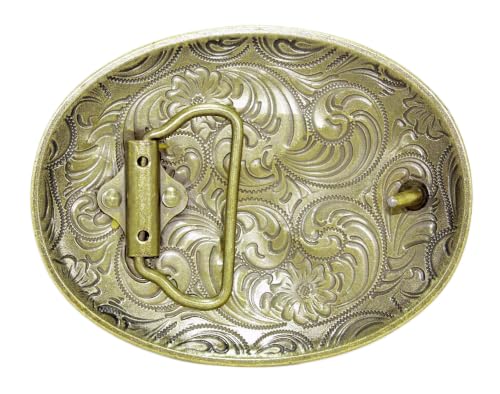 Image of Moranse Cross Cowboy Kneeling Prayer Horse Zinc Alloy Belt Buckles