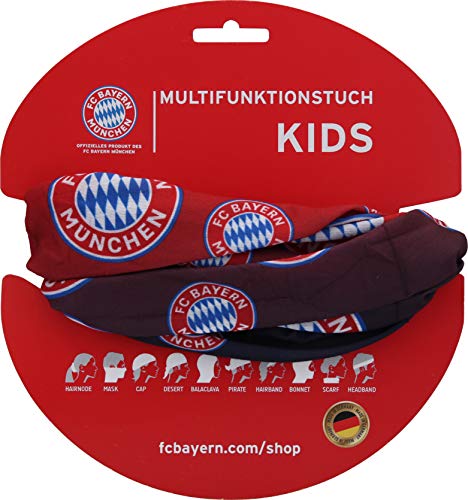 FC Bayern München Multifunktionstuch Kinder, Schlauchschal