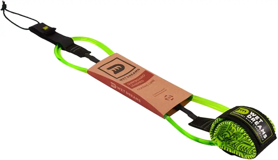 Leash de Surf Wet Dreams Micro Comp 6' x 5mm Classic Line