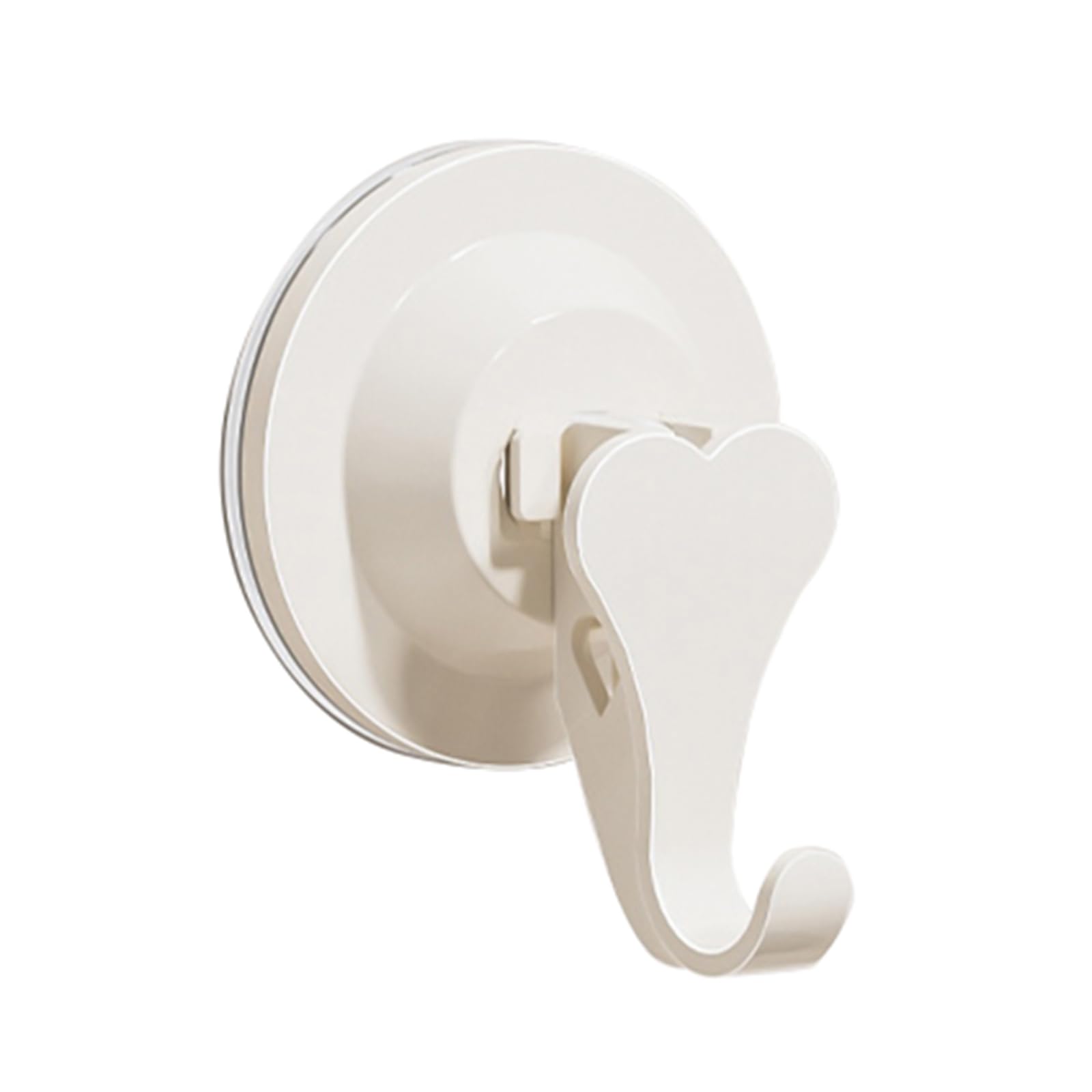 Msioytog ABS Suction Cup Hangers Wall Hook Kitchen & Bathroom Suction Hook Simple Installation for Homes & Use Towel Holder