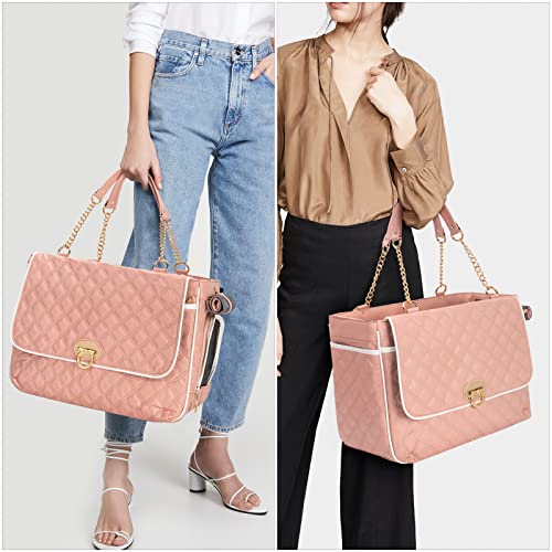 Minsong SM28 Fashion Pet Carrier Dogs Cat Small Animals Purse Bag, Leather Pet Carriers Dog Puppy Kitten Tote Travel Handbag Tsa Airline-Approved thumb #1