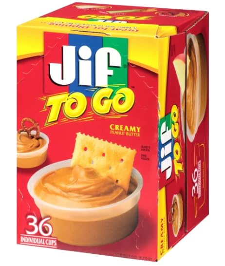 J'if To Go Peanut Butter Cups, Creamy, 1.5 oz, 36-count