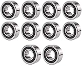 RITZ INDUSTRIAL 5303-2RS C3 Double Row Angular Contact Ball Bearing 17mm X 47mm X 22.2mm Double Lip Seal (Pack 10)