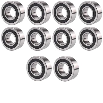 6910-2RS C3 Rubber Seal Ball Bearing 50mm x 72mm x 12mm Double Lip Seal Pack 10