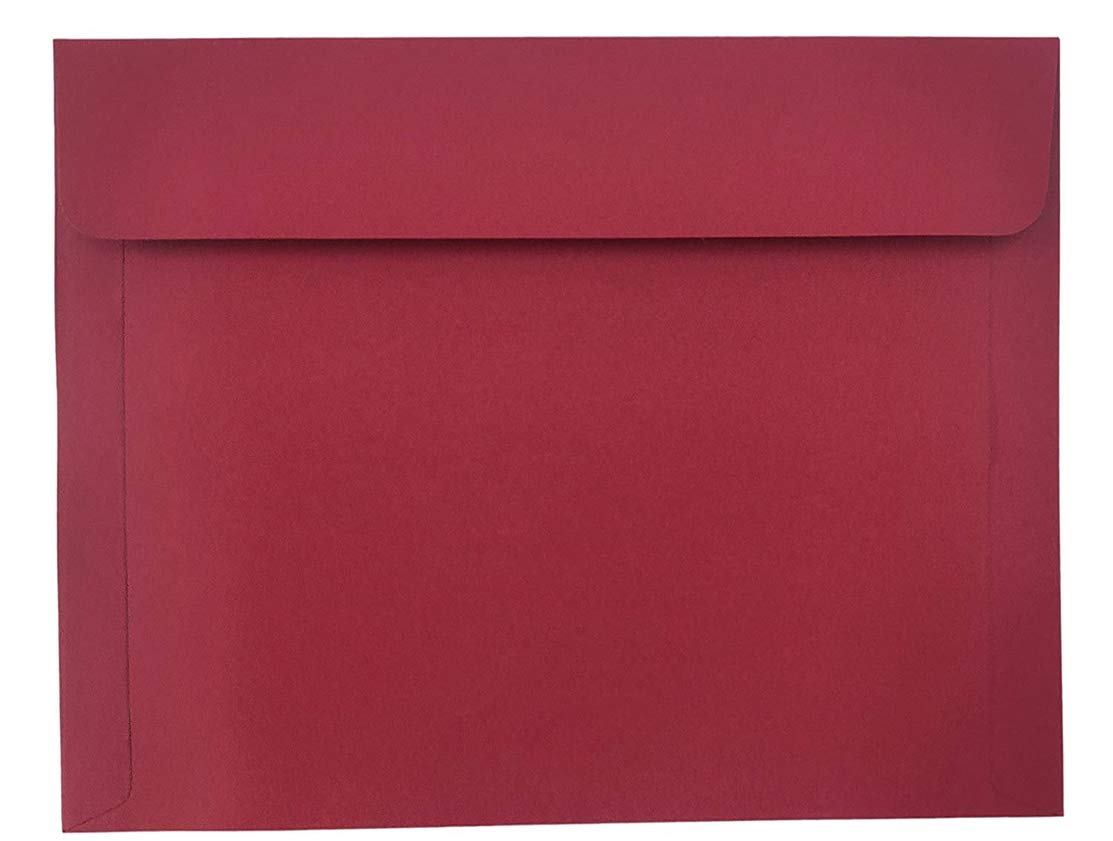 AccuPrints Wine color Envelopes Pack of 50 | Size 5 by 7 inch - Thickness 120 gsm