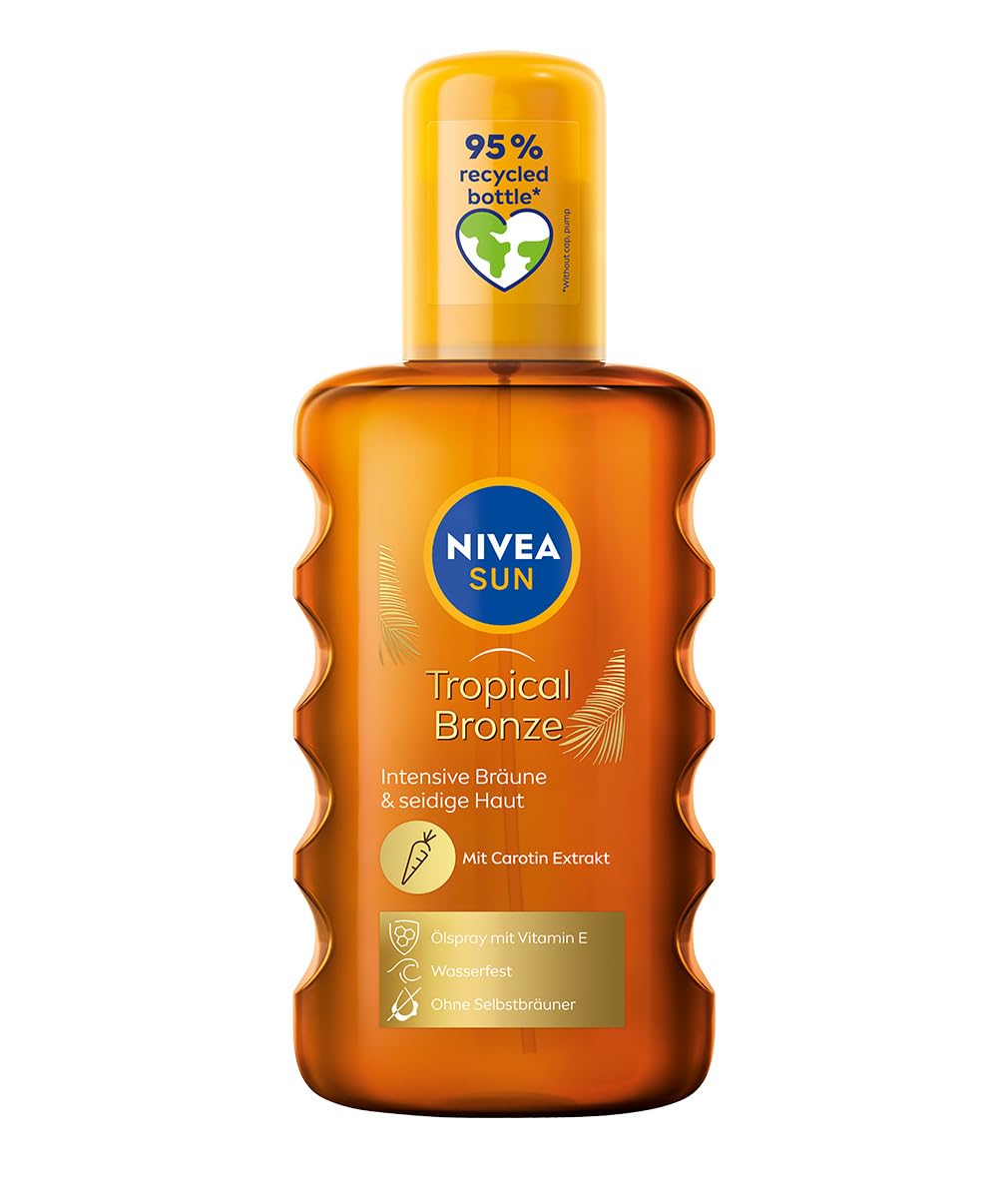NIVEA SUN Intense Bronze Carotene Oil SPF 6, 200 ml