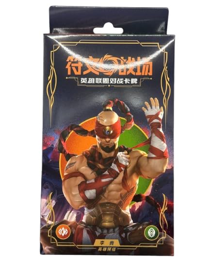 League of Legends | Riftbound Collectable Trading Card | Sealed Box | Simplified Chinese Edition | Riot Games | For Collectors 15+ Years | Origins Champion Deck (Lee Sin) — image 1