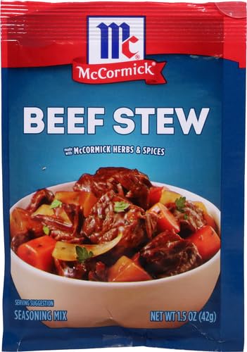 Image of McCormick Beef Stew Seasoning Mix, 1.5 oz (Pack of 4)