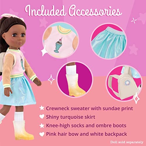 image for Glitter Girls – 14-Inch Doll Clothes – Sweet Dazzle Tutu & Sweater