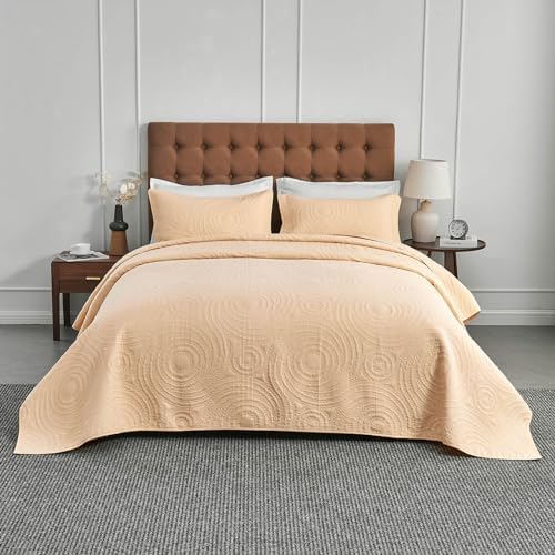Oversized King Bedspreads 128x120 for Split Adjustable Bed