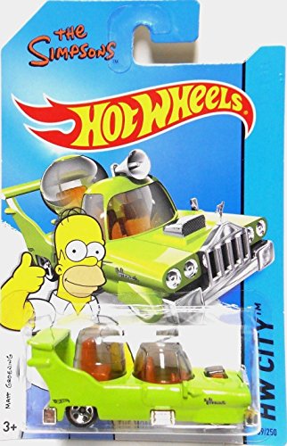 Hot Wheels 2014 The Simpsons The Homer F Case HW City Tooned #89/250 by