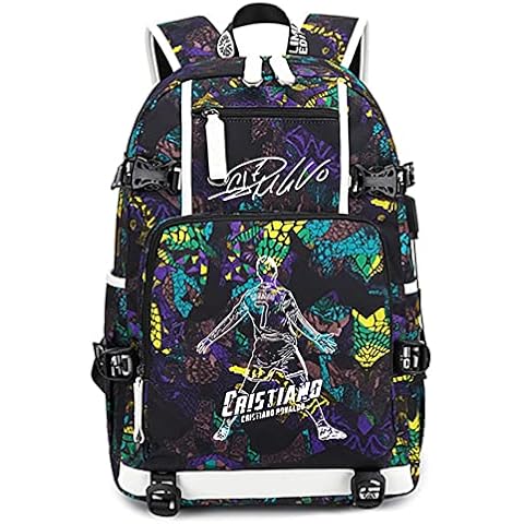 Lorh's store Mochila multifunción CR7 Estilo 4 Cover
