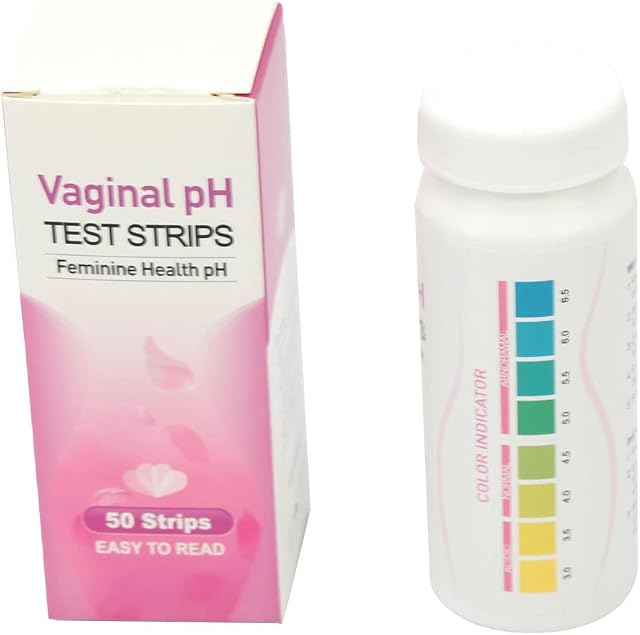 Vaginal PH Test Strips for Women(50 Strips) Feminine pH Test for Vaginal Health,Vaginal pH Balance Test