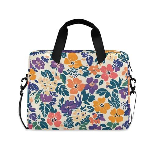 Funda para portátil ALAZA flores tropicales 13-15.6 pulg. miniatura 1