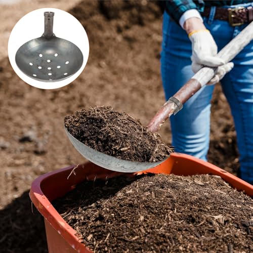 Pelle à Tamis en Fer Robuste COLLBATH Haute Résistance pour Chantier