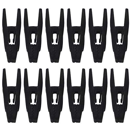 Perchas Terciopelo Negro Pinzas Marca KingYH