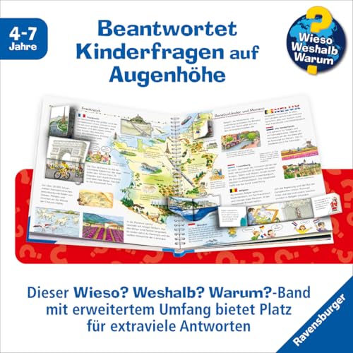 Wieso? Weshalb? Warum? Sonderband - Mein erster Europa-Atlas (Sachbuch ab 4 Jahre - mit Klappen und riesigem Poster)