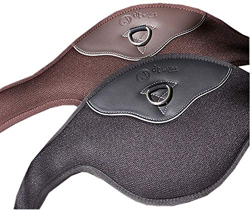 Foto von Sattelgurt Butterfly Länge: 150 cm Langgurt Anti-Rutsch RAINER atmungsaktiv Memofoam weich gepolstert schwarz Saddle Girth anti-sliding - breathable Sangle antidérapage respirante