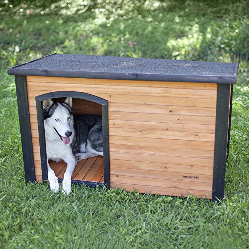 Petmate Precision Extreme Outback Log Cabin Dog House, Medium