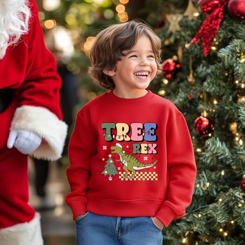 Toddler Boy Girl Christmas Sweatshirts Kid Ugly Xmas Shirt Cotton Long Sleeve Top 3-10 Years3