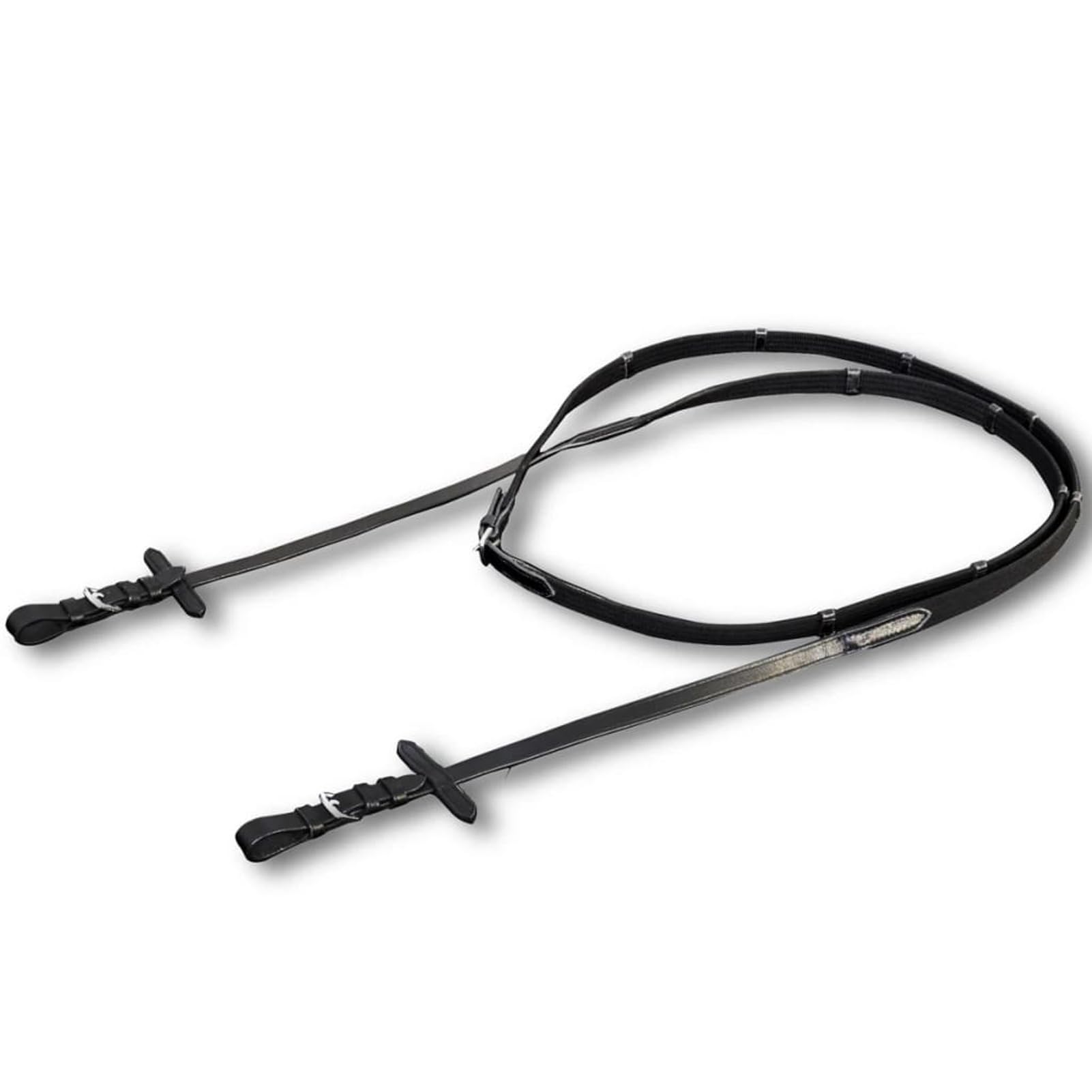 Briglie in Pelle con redini e morso Nero per Cavallino Puledro,Articoli Sportivi,Ricreazione all'aperto,Equitazione,Finimenti per Cavalli,Briglie-90896