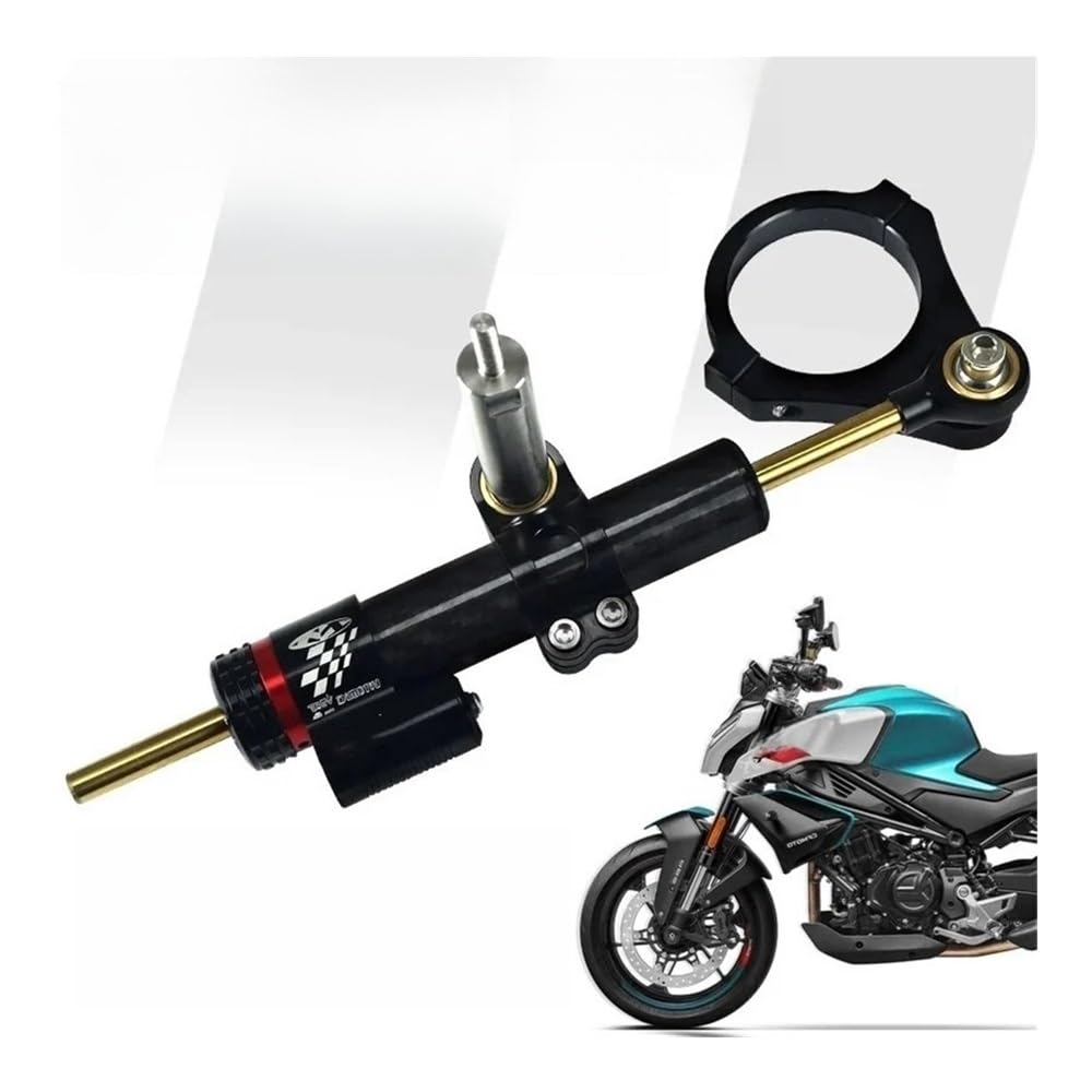 Direction Réglable Pour 450NK Pour 450 NK Accessoires De Moto Amortisseur Direction Réglable Stabilisateur Tampon Montage(White1 Set)