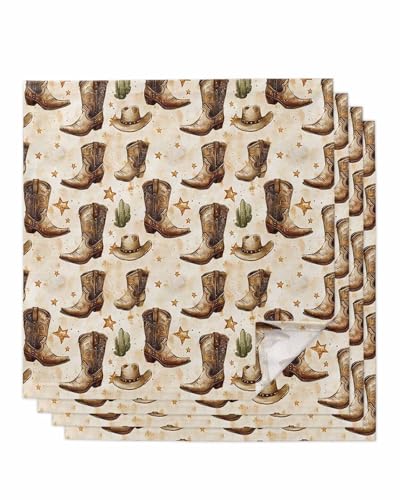 Servilletas de Tela Cuadradas 20x20 Pulgadas Pack x4 miniatura 1