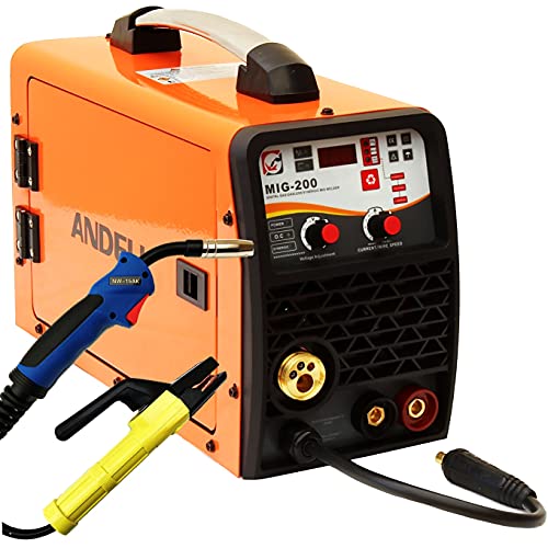 200AMP MIG/MAG/Flux/Lift TIG/MMA 5 in 1 IGBT DIGI DC Inverter Welder Gas/GASLESS Welding Machine