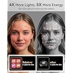 LED Light Therapy Mask, 4D LED Face Mask Light Therapy - 4 Modes Face Mask Light Therapy, 850nm Infrared & Red Light Masks, 4000mAh Rechargeable - Light Therapy Skin Care, Home Use - Image 3