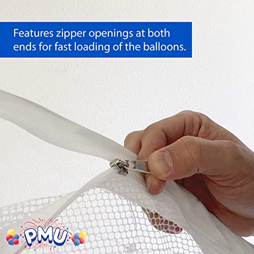 Pmu Balloon Release - Drop Ez- (500) Professional "Reusable" Balloon Net System Pkg/1 #TOP5