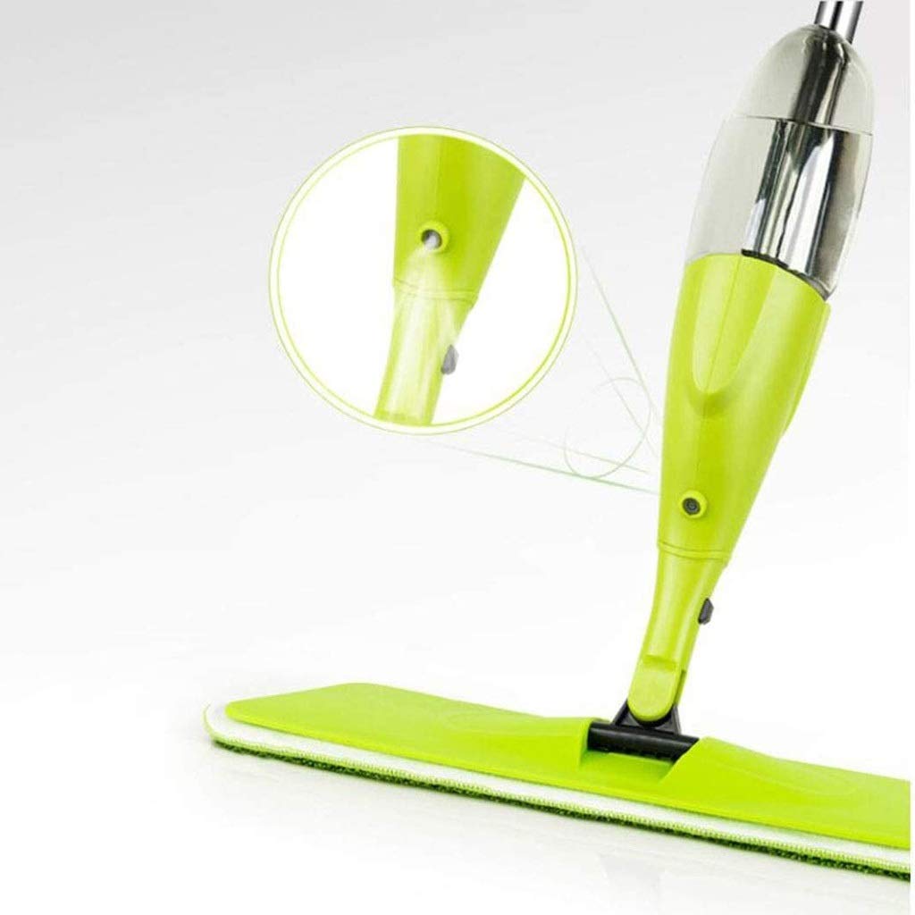 Fregona con pulverizador para Limpieza de Suelos, fregona Plana para el hogar, Cocina, Madera laminada, Azulejos de cerámica, visión de Limpieza de Suelos Learned extensively