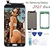 Samsung Galaxy J7 Screen Replacement LCD Display Touch Digitizer Assembly Black for J7 2017 SM-J727 J727R4 J727V J727P Sky Pro SM J727A with Tools,Tape
