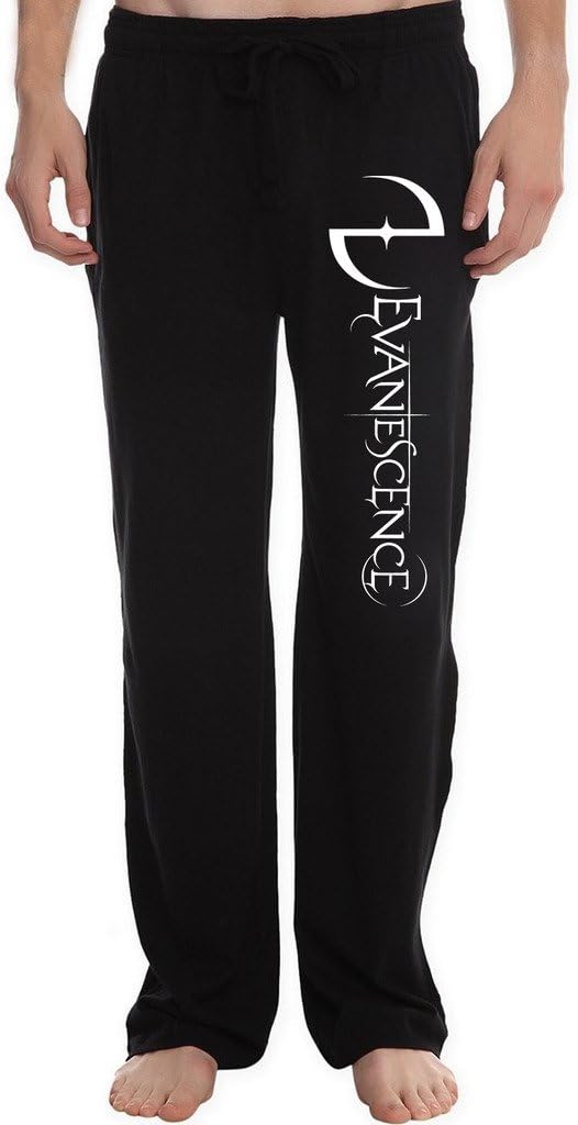 Robert Swist RBST Men's Evanescence Band Logo Running Workout Sweatpants Pants M Black Apparel