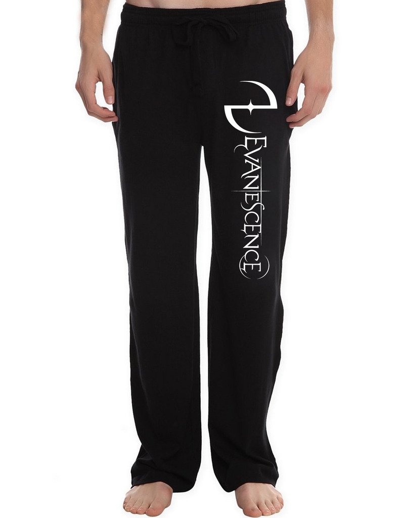 Robert Swist RBST Men's Evanescence Band Logo Running Workout Sweatpants Pants M Black Apparel