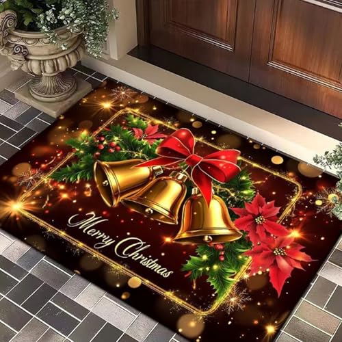 koundeneko NX}X hA}bg 60*90cm  x |CZ`Ả vg փ}bg Merry Chirstmas ͋C_ J[ybg ~ 􂦂  Lb` oX[ Ki Op NX}X VNj p