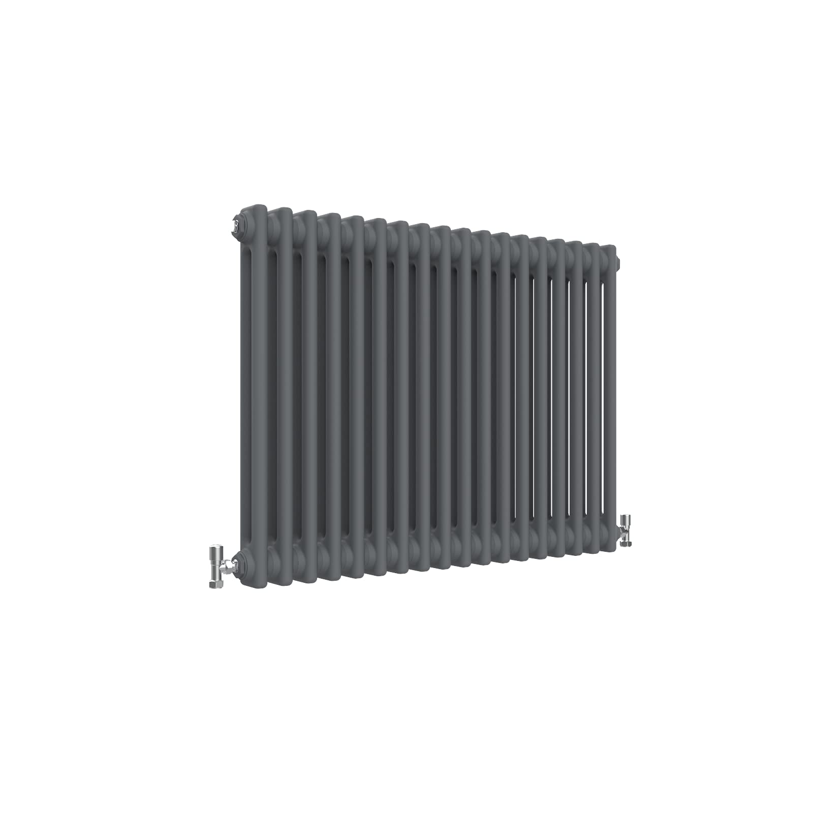 Anthracite Radiator Traditional 2 Column Radiator Horizontal Radiators Cast Iron Style 600x830mm Central Heating Interior Design