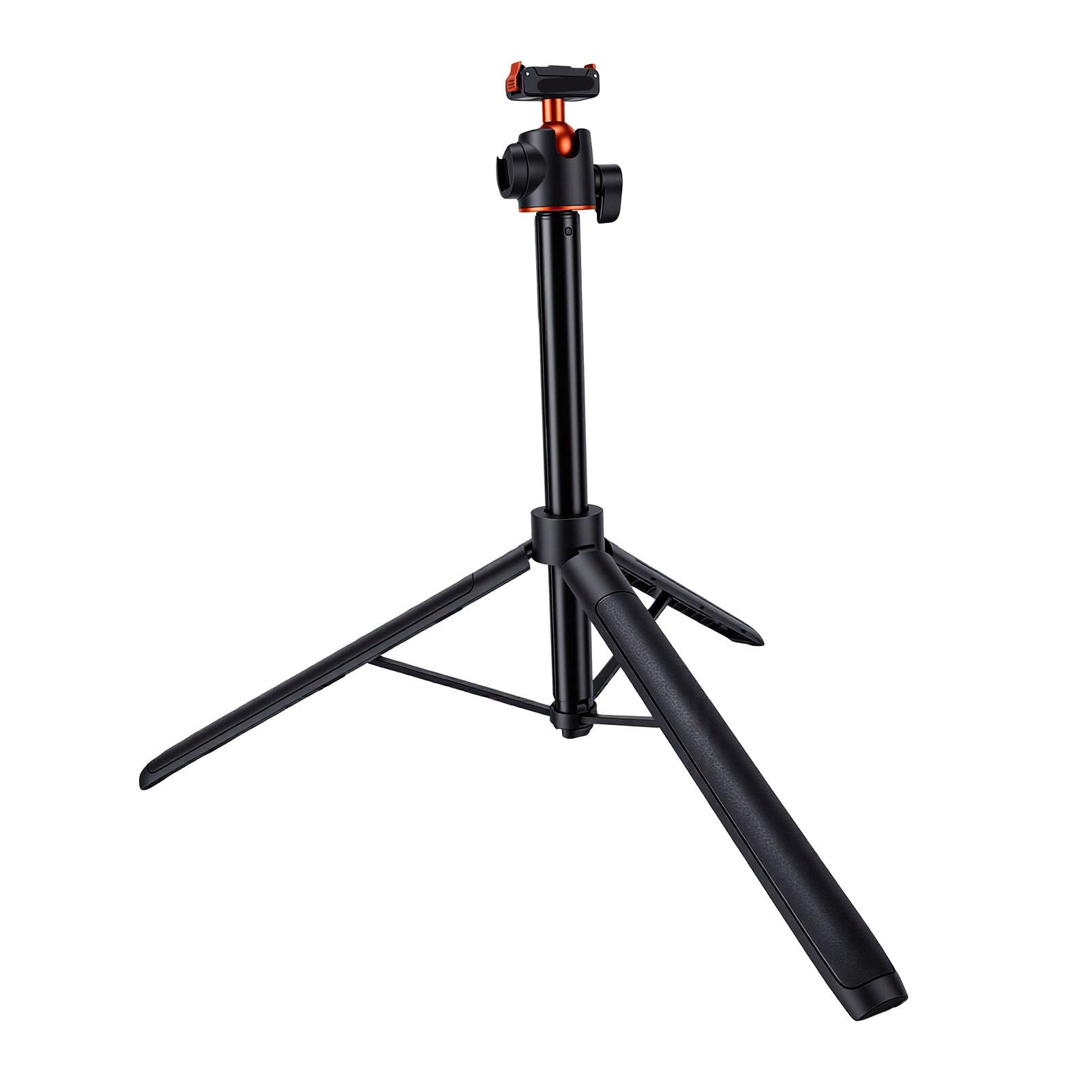 Karlak Asta Selfie Treppiede Regolabile da 140 Cm per Action Cam Regolazione Magnetica Portatile Dell'altezza Adatta per la Fotografia di Viaggio All'aperto