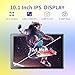 BYYBUO A10_L 10.1-inch Tablet | 6GB RAM + 64GB ROM | Android 14 OS | Quad-Core Processor | 5000mAh Battery | 1280x800 IPS HD Touchscreen | 5MP+8MP Camera | Bluetooth | WiFi | Grey