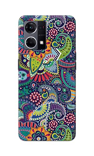 Image of Printed Hard Back Cover Case for Oppo F21 Pro 4G | Oppo F21s Pro 4G Back Cover (Miraculous Patterns) -1803