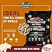 Bear Mountain 2-Pack All Natural Wood Pellets for Smoker, Grill & BBQ, 20 Lbs, Oak - Premium Hardwood Barbecue Pellet Accessories for Indoor and Outdoor Grilling