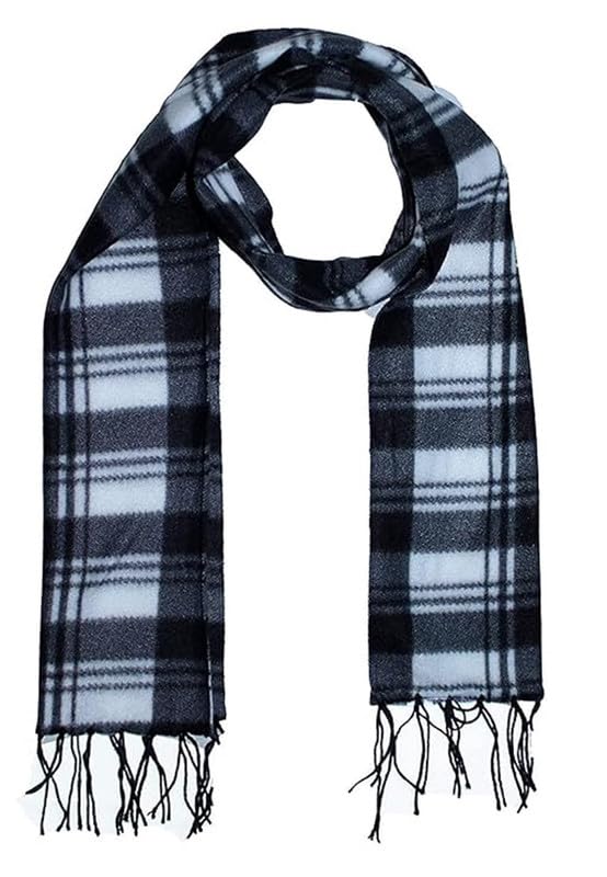 Unisex Navy Blue Fleece Muffler Cum Scarf (Navy Blue, Free Size)-image-33