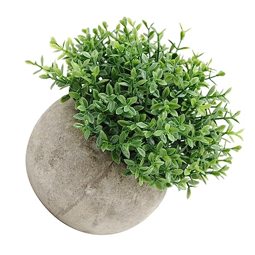 Cabilock Faux Plant s Flower Bulb Plants Hanging Toys for Baby Gym Fox Figurines Car Door Handle for Elderly Home Accents Decor Green Plants Artificial Plants Grass Ball Household