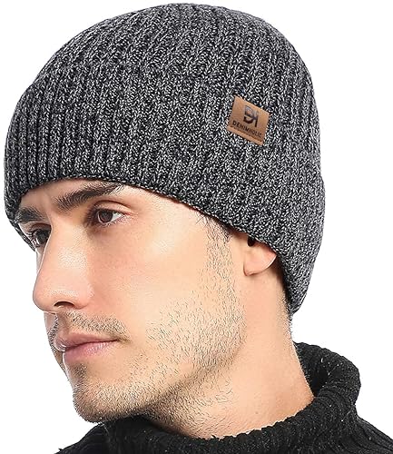 Image of DENIMHOLIC Winter Cap for Men & Women, Beanie Cap for Men Woolen Cap for Men & Women, Beanie Cap for Women
