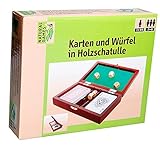 Altersfreigabe: 3 Jahre Natural Games Karten und Würfel in Holzschatulle