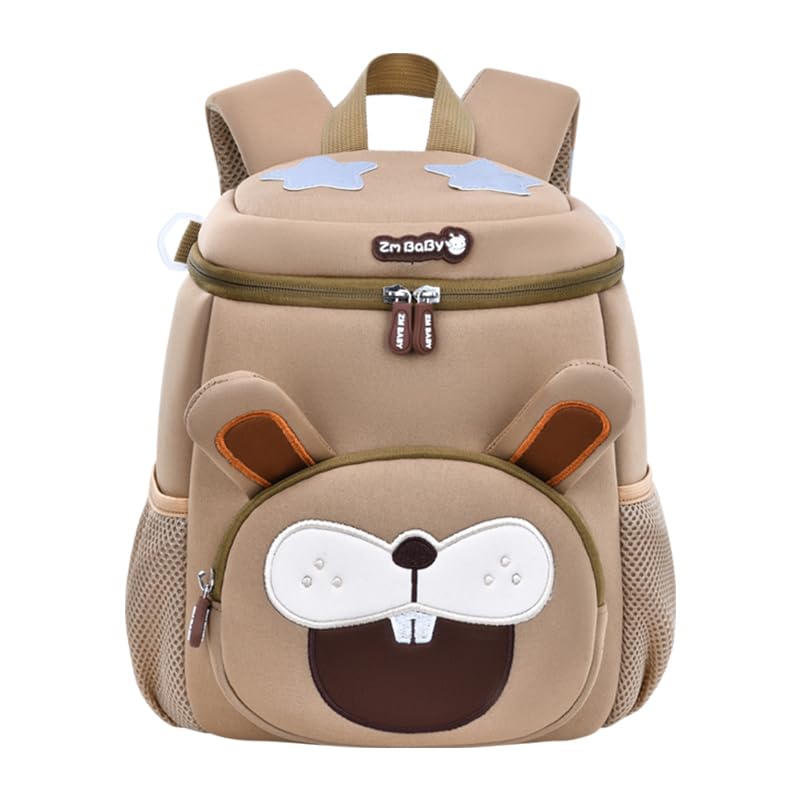 Mochila infantil fofa em formato de animal, Tamanho Pequeno para 1-3 Anos e Grande para 3-6 Anos (Coelho, Pequeno)